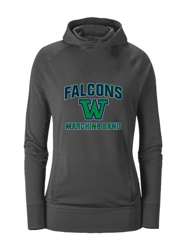 Woodinville Falcons W Script Marching Band Women's Hoodie