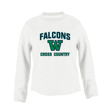 Woodinville Falcons W Script Cross Country Women's Sweatshirt