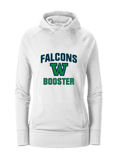 Woodinville Falcons W Script Booster Women's Hoodie