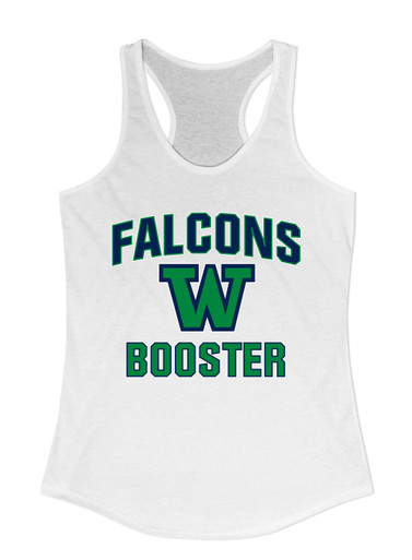 Woodinville Falcons W Script Booster Women's Tank Top