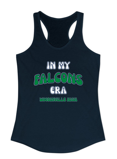Woodinville Falcons W Script Era #2 Women's Tank Top