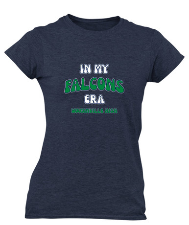 Woodinville Falcons W Script Era #2 Women's SS T-Shirt
