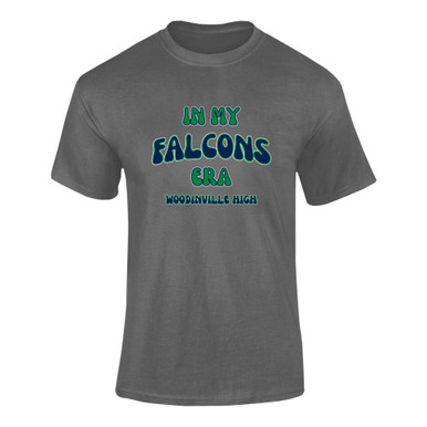 Woodinville Falcons W Script Era #2 Men's SS T-Shirt