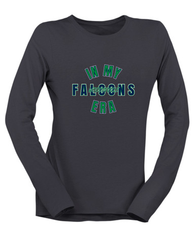 Woodinville Falcons W Script Era #3 Women's Premium LS T-Shirt