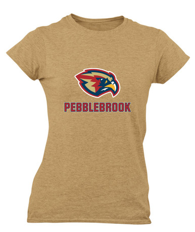 Pebblebrook Falcons Mascot #2 Women's SS T-Shirt
