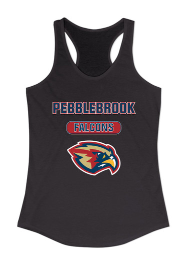 Pebblebrook Falcons Mascot #3 Women's Tank Top