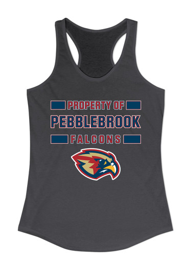 Pebblebrook Falcons Property Of Women's Tank Top