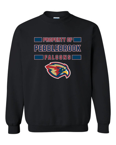 Pebblebrook Falcons Property Of Men's Sweatshirt