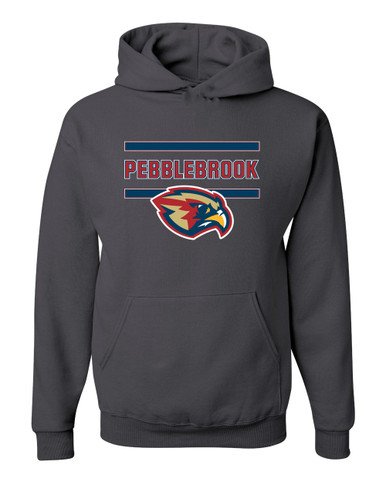 Pebblebrook Falcons Mascot #4 Men's Premium Hoodie