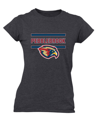 Pebblebrook Falcons Mascot #4 Women's SS T-Shirt