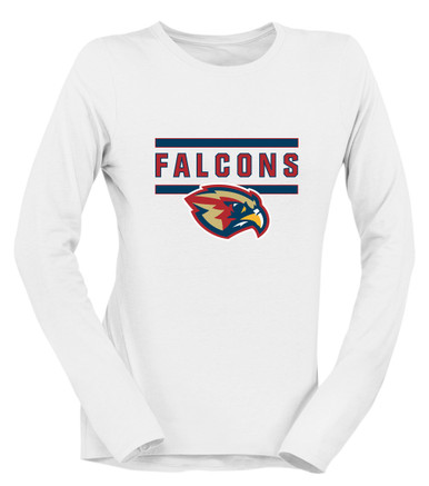 Pebblebrook Falcons Mascot #5 Women's LS T-Shirt