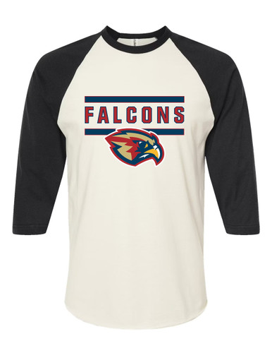 Pebblebrook Falcons Mascot #5 Women's Baseball T-Shirt