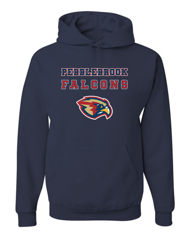 Pebblebrook Falcons Spirit Men's Premium Hoodie