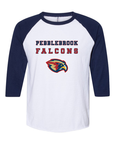 Pebblebrook Falcons Spirit Men's Baseball T-Shirt