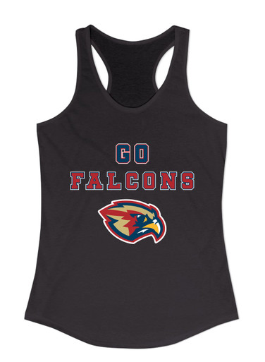 Pebblebrook Falcons Go Team Women's Tank Top