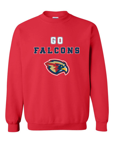 Pebblebrook Falcons Go Team Men's Sweatshirt