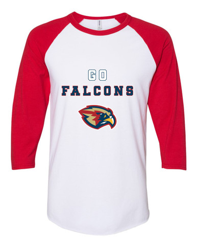 Pebblebrook Falcons Go Team Men's Baseball T-Shirt
