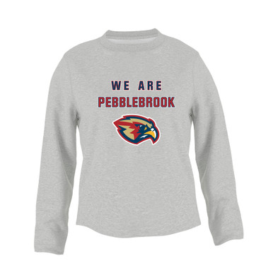 Pebblebrook Falcons We Are Women's Sweatshirt