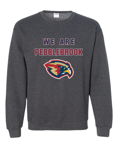 Pebblebrook Falcons We Are Men's Sweatshirt