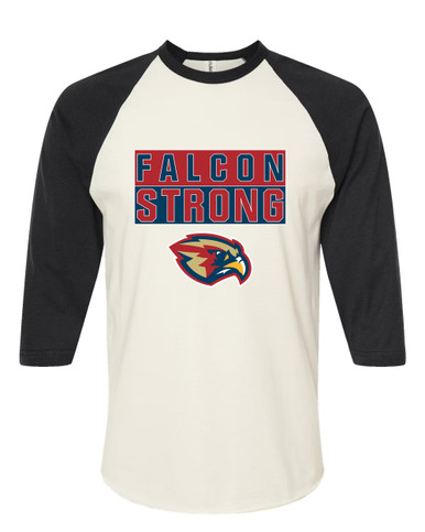Pebblebrook Falcons Strong #1 Women's Baseball T-Shirt