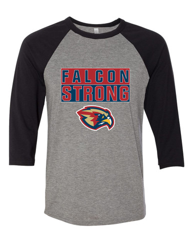 Pebblebrook Falcons Strong #1 Men's Baseball T-Shirt