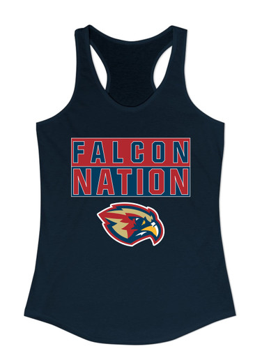Pebblebrook Falcons Nation #1 Women's Tank Top