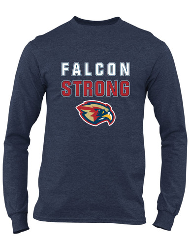 Pebblebrook Falcons Strong #2 Men's LS T-Shirt