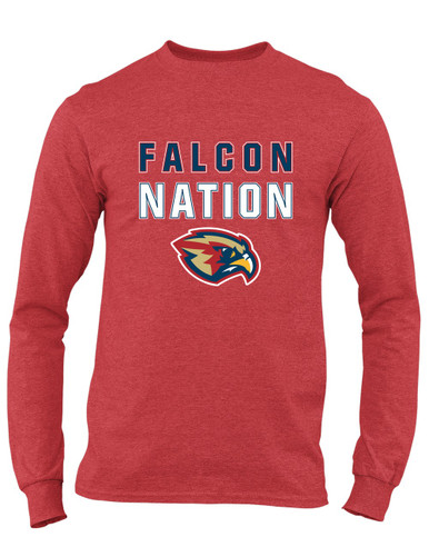 Pebblebrook Falcons Nation #2 Men's LS T-Shirt