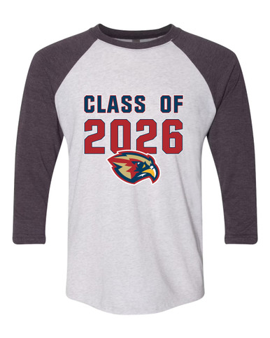 Pebblebrook Falcons Class of 2026 Women's Baseball T-Shirt