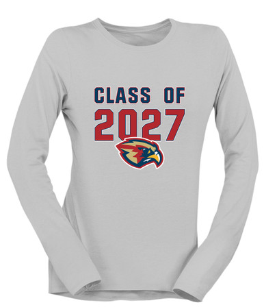 Pebblebrook Falcons Class of 2027 Women's LS T-Shirt