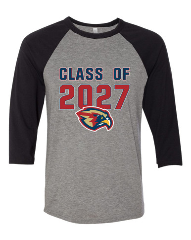 Pebblebrook Falcons Class of 2027 Women's Baseball T-Shirt