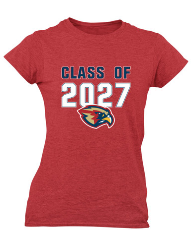 Pebblebrook Falcons Class of 2027 Women's Premium SS T-Shirt