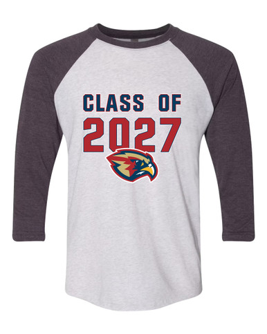 Pebblebrook Falcons Class of 2027 Men's Baseball T-Shirt