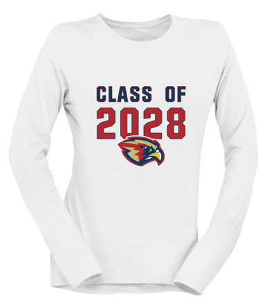 Pebblebrook Falcons Class of 2028 Women's Premium LS T-Shirt