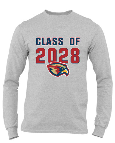 Pebblebrook Falcons Class of 2028 Men's Premium LS T-Shirt
