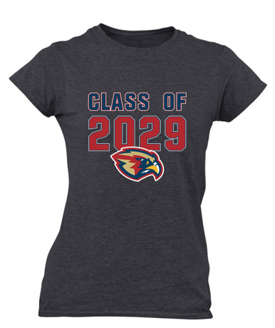 Pebblebrook Falcons Class of 2029 Women's SS T-Shirt