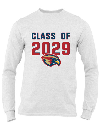 Pebblebrook Falcons Class of 2029 Men's LS T-Shirt