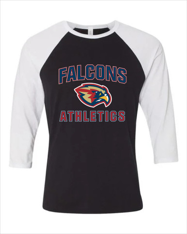 Pebblebrook Falcons Athletics Women's Baseball T-Shirt