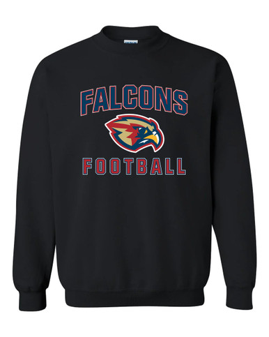 Pebblebrook Falcons Football #1 Men's Sweatshirt