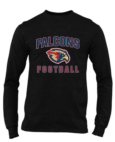 Pebblebrook Falcons Football #1 Men's Premium LS T-Shirt