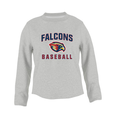 Pebblebrook Falcons Baseball #1 Women's Sweatshirt