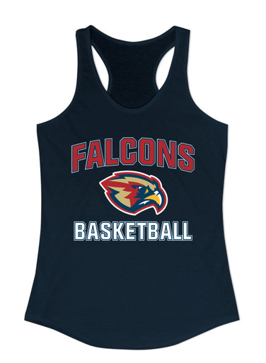 Pebblebrook Falcons Basketball #1 Women's Tank Top