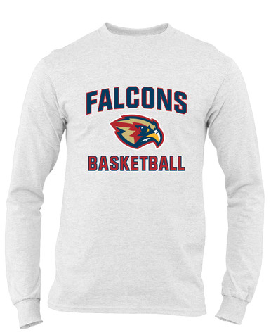 Pebblebrook Falcons Basketball #1 Men's Premium LS T-Shirt