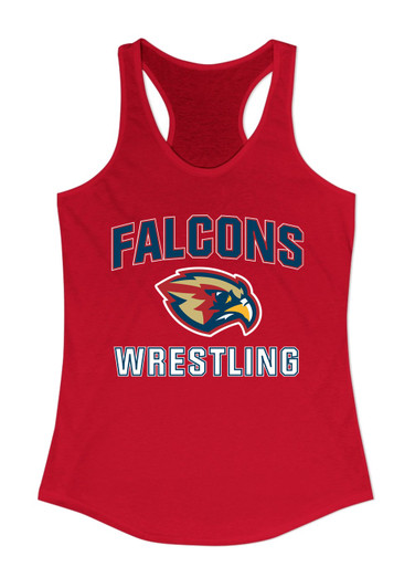 Pebblebrook Falcons Wrestling Women's Tank Top