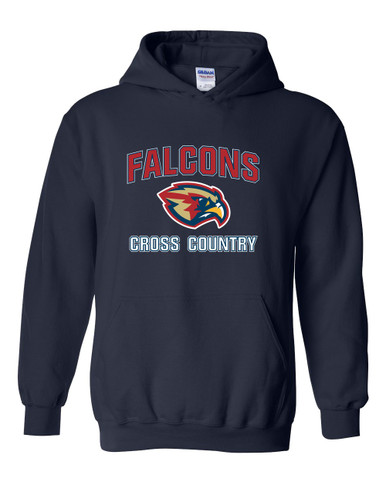 Pebblebrook Falcons Cross Country Men's Hoodie
