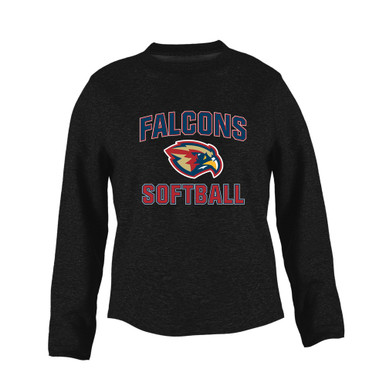 Pebblebrook Falcons Softball #1 Women's Sweatshirt