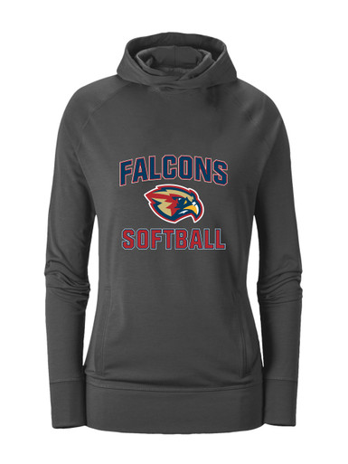 Pebblebrook Falcons Softball #1 Women's Hoodie