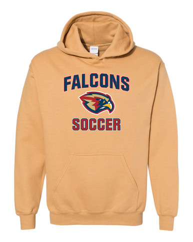 Pebblebrook Falcons Soccer #1 Men's Hoodie