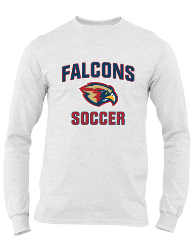 Pebblebrook Falcons Soccer #1 Men's LS T-Shirt