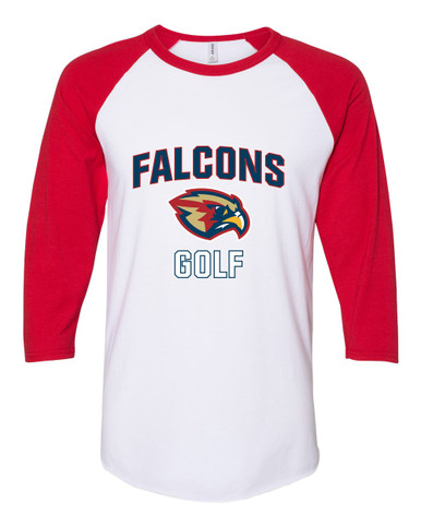 Pebblebrook Falcons Golf Men's Baseball T-Shirt